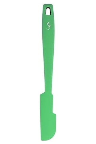 Lurch - Platin Silikon Mini Hamur Kazıyıcı 26 Cm Yeşil - Yanmaz, Yapışmaz, Bükülmez, Çizmez, Tat Ve Koku Bırakmaz - 240085