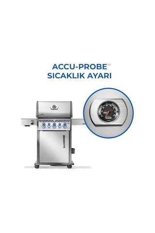 Napoleon Rogue Pro S 425 Rsıb Gazlı Mangal Gri