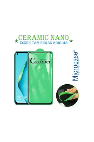 Microcase Huawei P40 Lite Tam Kaplayan Esnek Ceramic Nano Koruma