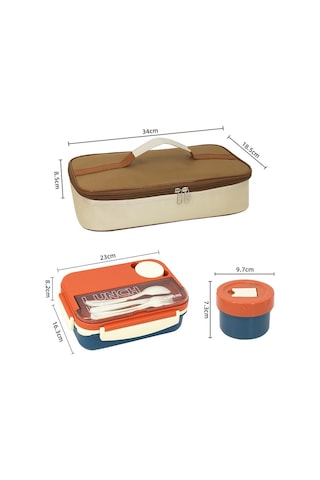 Lichen Yalıtımlı Dört Bölmeli Kalınlaştırılmış Mühürlü Beslenme