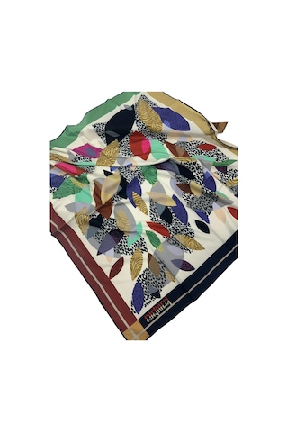 Cacharel Tivil Eşarp - Polyester Twill Kumaş - 7980314 - 90 X 90 / Gri - 914 Gri - 914