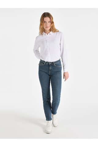 Colins 703 Carla Slim Fit Normal Bel Düz Paça Jean Pantolon Cl1065299 Denim