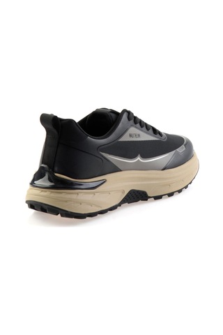 Bambi Siyah Gri Erkek Sneaker E01175526122 Siyah