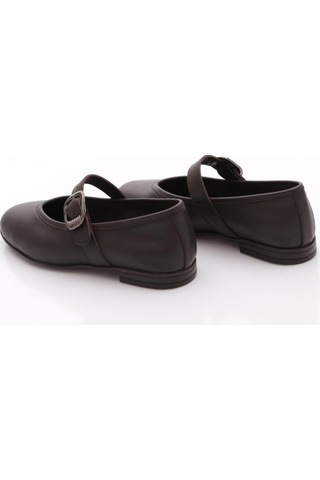 Dgn 25023 Kadın Loafer Ayakkabı Kahve Napa
