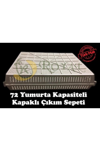 Kuluçka Çıkım Sepeti - 72 Tavuk Yumurta  Kapasiteli