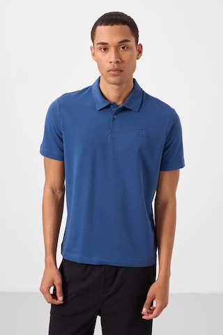 Tommylife Tommy Life Parlament Basic Logolu Standart Kalıp Triko Polo Yaka Erkek T-shirt - 87748 Parlament