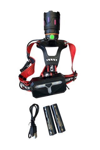 Ws-2060 Kafa Feneri 25 Watt 1800 Lümen Siyah