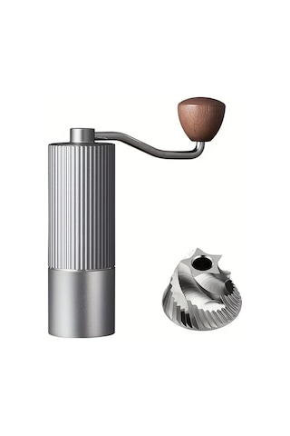 Honeybeeshop Siyah Paslanmaz Celik Manuel Kahve Cekirdek Ogutucu Ev Ofis Kullanimi Elektrik Gerektirmez