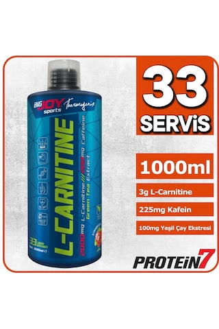 Bigjoy Thermo L-Carnitine 1000Ml - Çilek Aromalı (259100435)