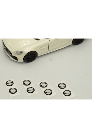 Suzuki Logo Jant Torpido Direksiyon 9Mm Damla Sticker Logo Seti