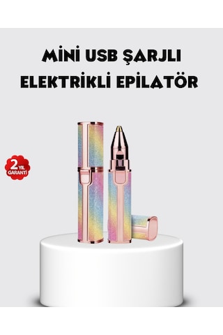 Usb - 219 - Şarjlı Kaş Ve Yüz Tüy Alma Cihazı Tnabilir Ve - Glblseme - Acısız Kullanım
