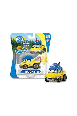 Roı Toys Robocar Poli Metal Araç Karakter Figürler - Bucky 83306 Diğer