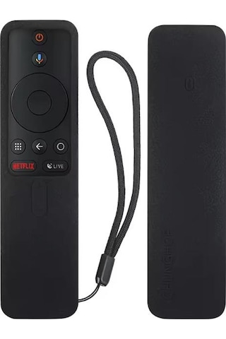 Xiaomi Kumanda Uyumlu Silikon Koruma Kılıfı - Siyah