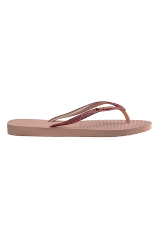 Havaianas Kids Slim Glitter Kadın Plaj Terliği 4146975 PEMBE