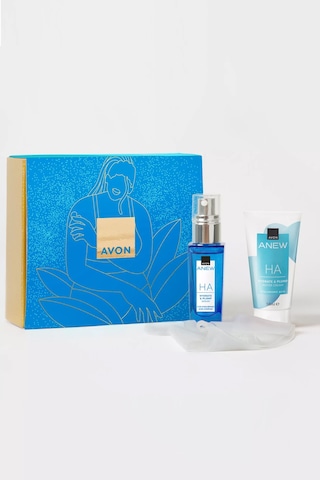 Avon Anew Hyalüronik Asit İçeren Dolgun Görünüm Veren Serum 30 ML + Hyalüronik Asit İçeren Dolgun Görünüm Veren Su Bazlı Krem 50 ML