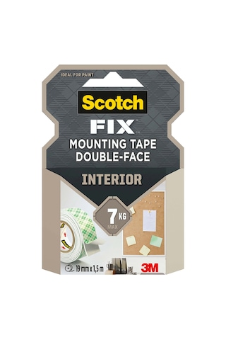 Scotch İç Mekan Güçlü Montaj Bandı 19mmx1,5m