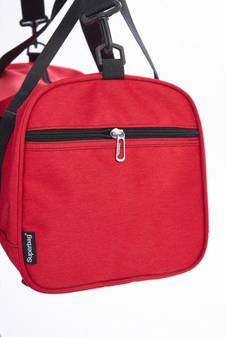 Superbag Seyahat Spor Çantası Kırmızı Kadın Erkek Unisex