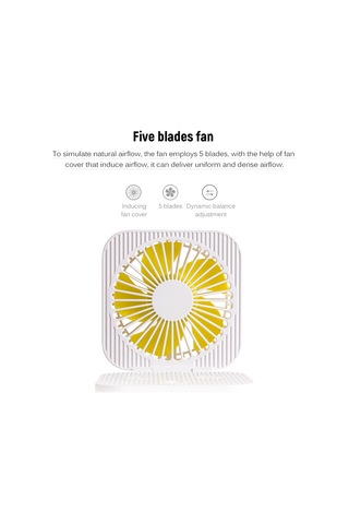 Springsun Usb Büyülü Küp Katlanır Fan + Nemlendirici Sessiz, Taşınabilir, Led Gece Lambası