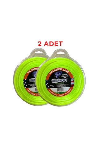 Eng Energy Misina 3.3mm 46mt 6 Köşe Sarı - 2 Adet Eng Energy Misina 3.3mm 46mt 6 Köşe Sarı - 2 Adet