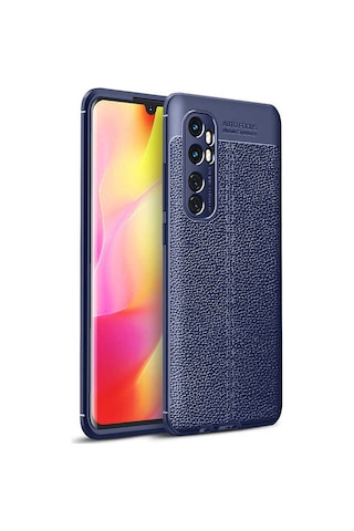 Xiaomi Mi Note 10 Lite Kılıf Zore Niss Silikon Kapak Kırmızı