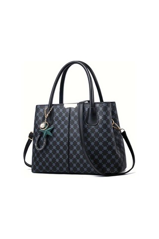 Trendy Timsah Desenli Tote Çanta