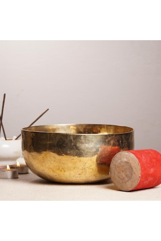 21 Cm El Yapımı Tibet Çanı
