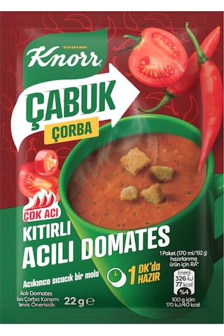 Knorr Çabuk Çorba 6 Çeşit 36 Lı Karma Paket