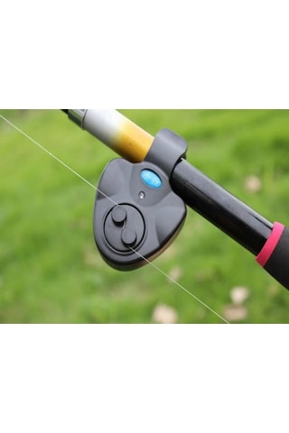 Valkyrie Yüksek Sesli Olta Balık Kamış Alarmı Led Işıklı Klipsli Alarm Evrensel Uyum