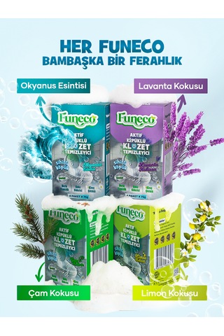 Klozet Tuvalet Wc Temizleyici, 300g, Aktif Köpüklü, Ekolojik Doğa Dostu, Aylık Paket, Lavanta
