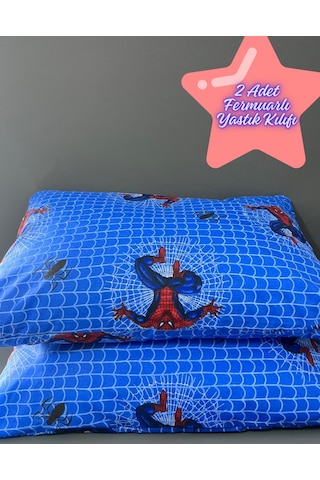 Pamuklu 2 Adet 50x70 Fermuarlı Yastık Kılıfı