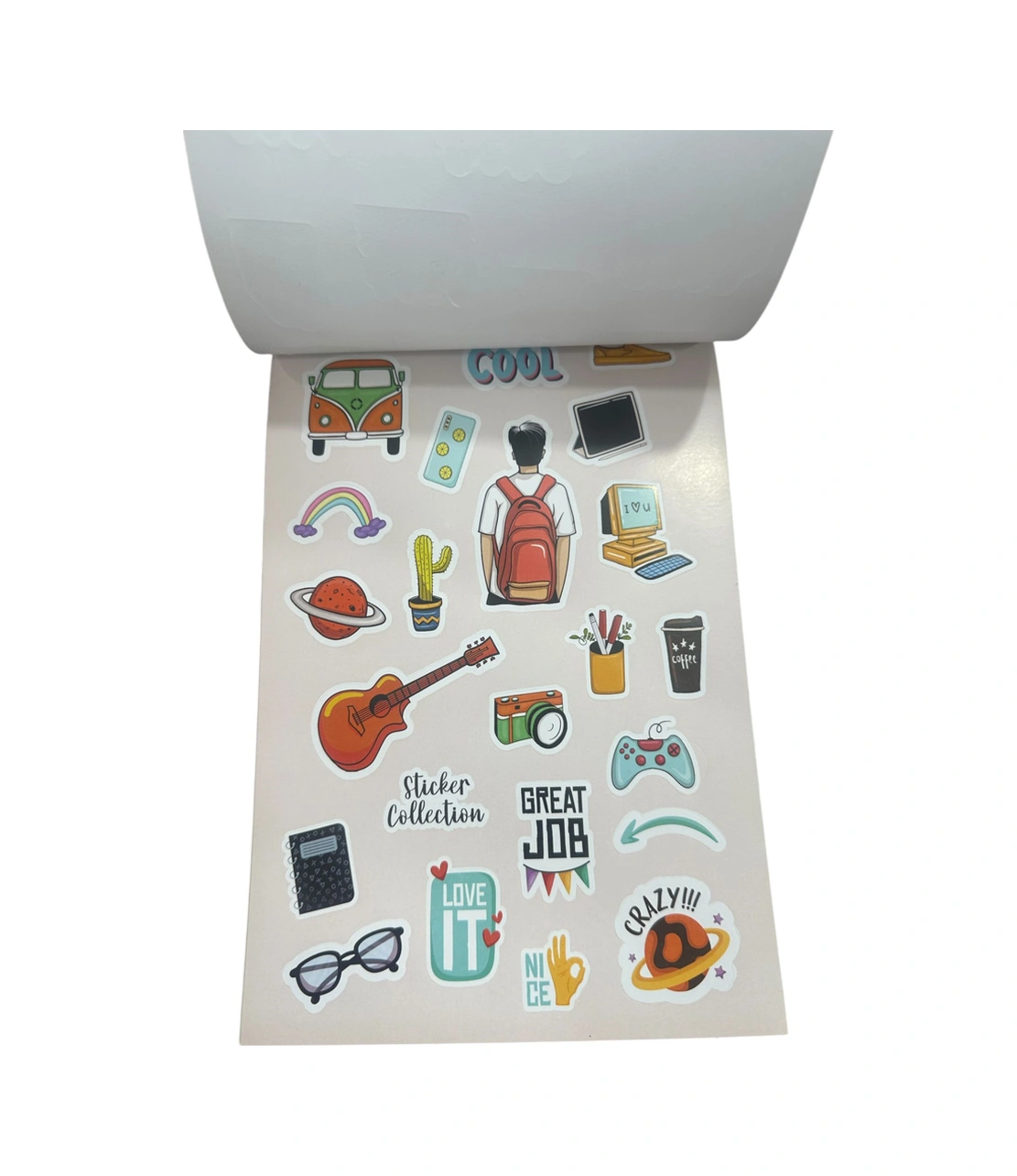 River World Defter Sticker Çok Renkli