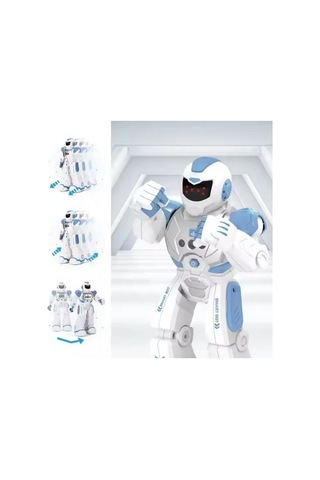 Uzaktan Kumandalı Robot El Sensörlü Şarjlı Led Işık Moonwalk Yürüyen Akıllı Robot 19 Fonksiyon