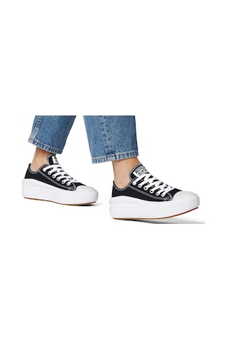 Converse Convers Chuck Taylor All Star Move Canvas Platform Kadın Günlük S Siyah