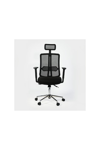 Hero Nefes Alan Fileli Çalışma Koltuğu Ergonomik Ofis Koltuğu Siyah