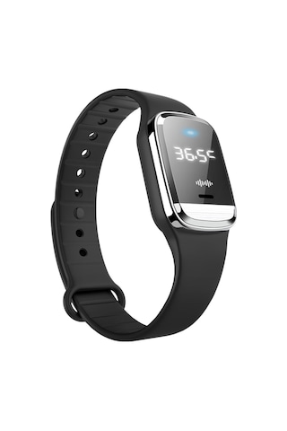 Novahub Çocuklar Ve Yetişkinler İçin Ultrasonik Sivrisinek Kovucu Bileklik - Saat Ve Sıcaklık Ölçer Fonksiyonlu