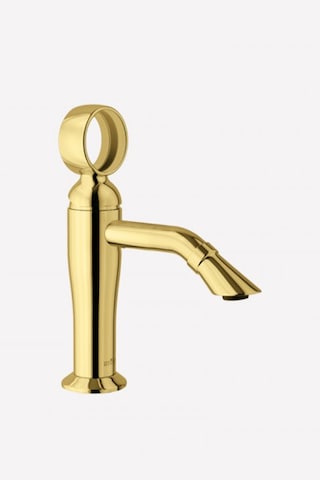 İtalyan Webert Opera Lavabo Bataryası Altın -sifon Kumandalı