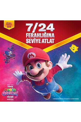 Süper Mario 3 Ü 1 Arada Duş Jeli 1000 Mililitre Diğer