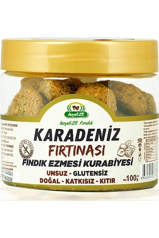Fındık Ezmesi Kurabiyesi 100 G