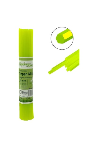 Motorlu Tırpan Misinası 4.0 Mm 28 Cm Altıgen Çubuk - 85 Adet