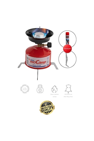 Kampocağı Outdoor Tekrar Doldurabilir Devrilmez Ayaklı Portatif Pişirme Metal Kamp Ocağı Seti Diğer
