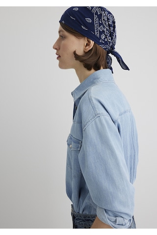 Mavi - Baskılı Lacivert Bandana 1911810-70491 Lacivert
