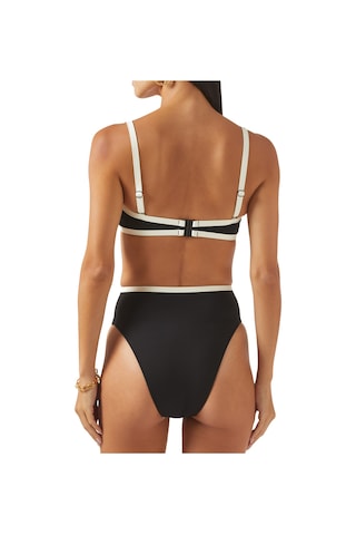 Bondi Born Şık Yüksek Bel Bikini Altı Siyah