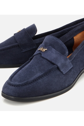 Hotiç Kadın Süet Deri Lacivert Yumuşak Dokulu Klasik Loafer 01ayh312410a680 01ayh312410a680 Lacivert