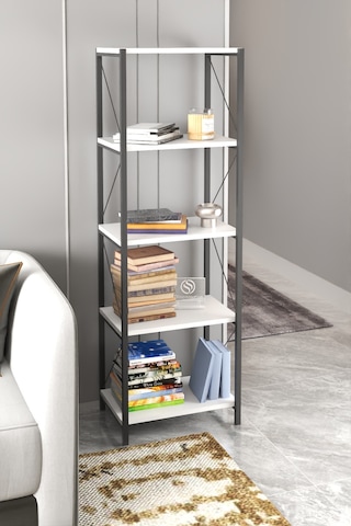 150cm Arşiv Dosya Doküman Rafı Ofis Dolabı Beyaz