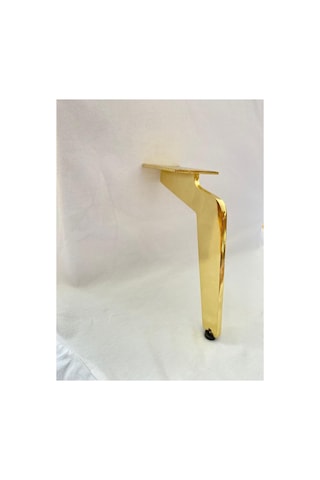 17 Cm Lama Model Metal Mobilya, Dolap, Koltuk, Tv Ünitesi Ayakları 4 Adet Gold/17/cm