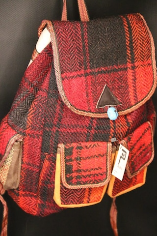 Pujiva Etnik 4cep Sırt Normal Dokuma Kilim Sırt Çanta En:35/boy:40 Cm Çok Renkli
