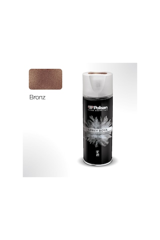 Polisan Metalik Bronz Sprey Boya 400 ml