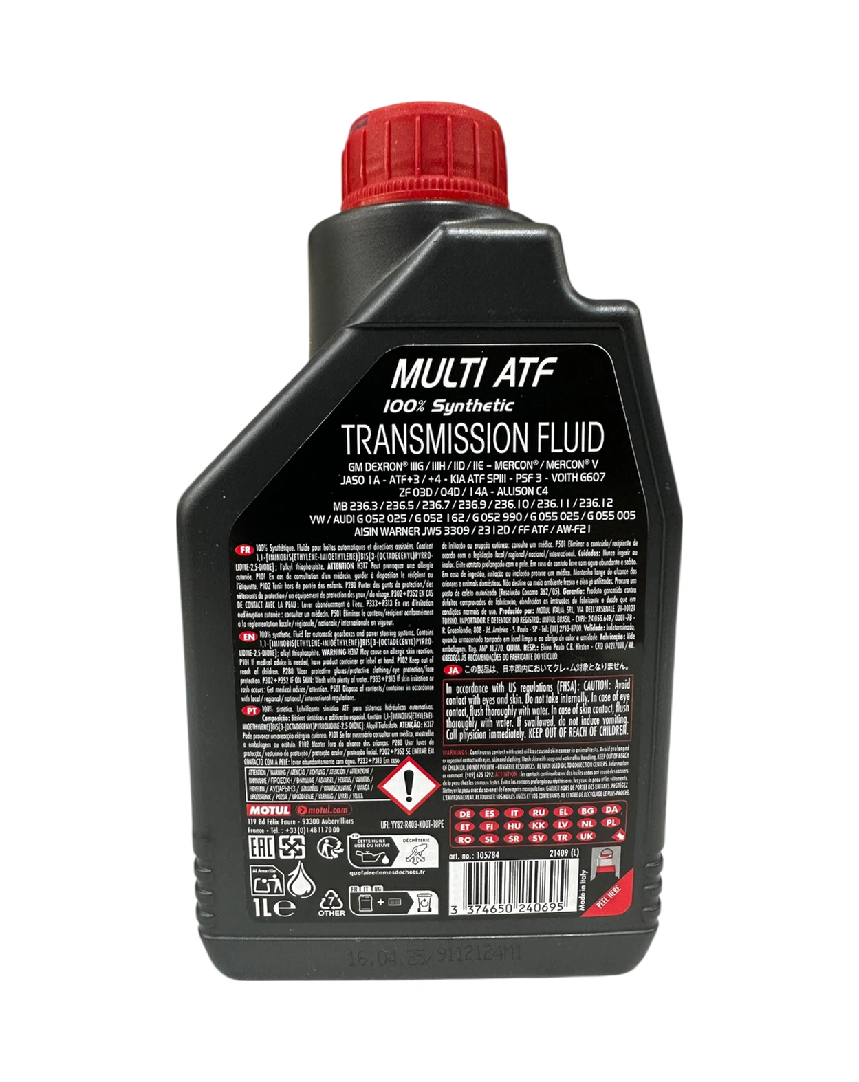 Mobil Multı Atf Şanzuman Yağı Motul Marka 1 Litre