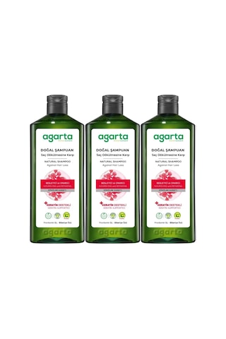 Agarta Doğal Şampuan 400 Ml Saç Dökülmesine Karşı Çözüm Dökülen