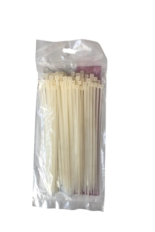 Tork 200x3,5 Mm Beyaz Plastik Kablo Bağı 100 Adet 100 adet BEYAZ